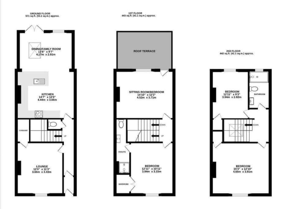 Three Storey Clifton Town House Bristol Exteriör bild